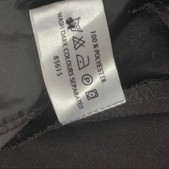 atmosphere Black Front Zipper Pencil Skirt Sz 10 - Picture 13 of 13